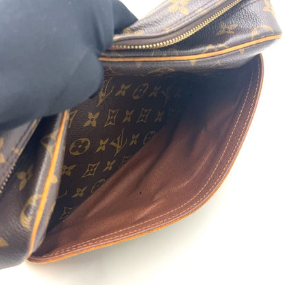 Louis Vuitton Trocadero 30 Monogram Leather Brown Shoulder Bag Gold — view 8