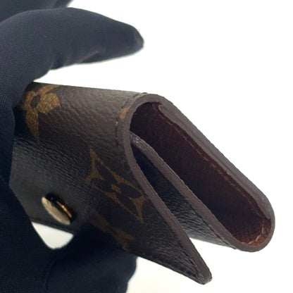 Louis Vuitton Multicles 4 Monogram Brown Key Case Gold Key Holder — view 7