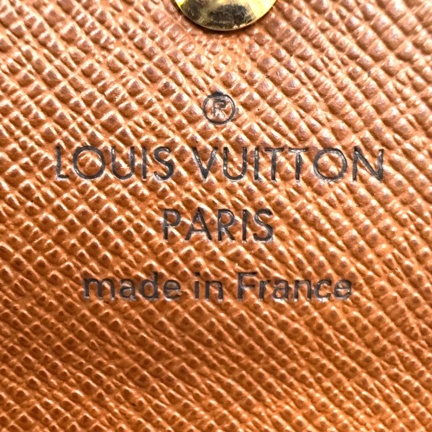 Louis Vuitton Multicles 4 Monogram Brown Key Case Gold Key Holder — view 4