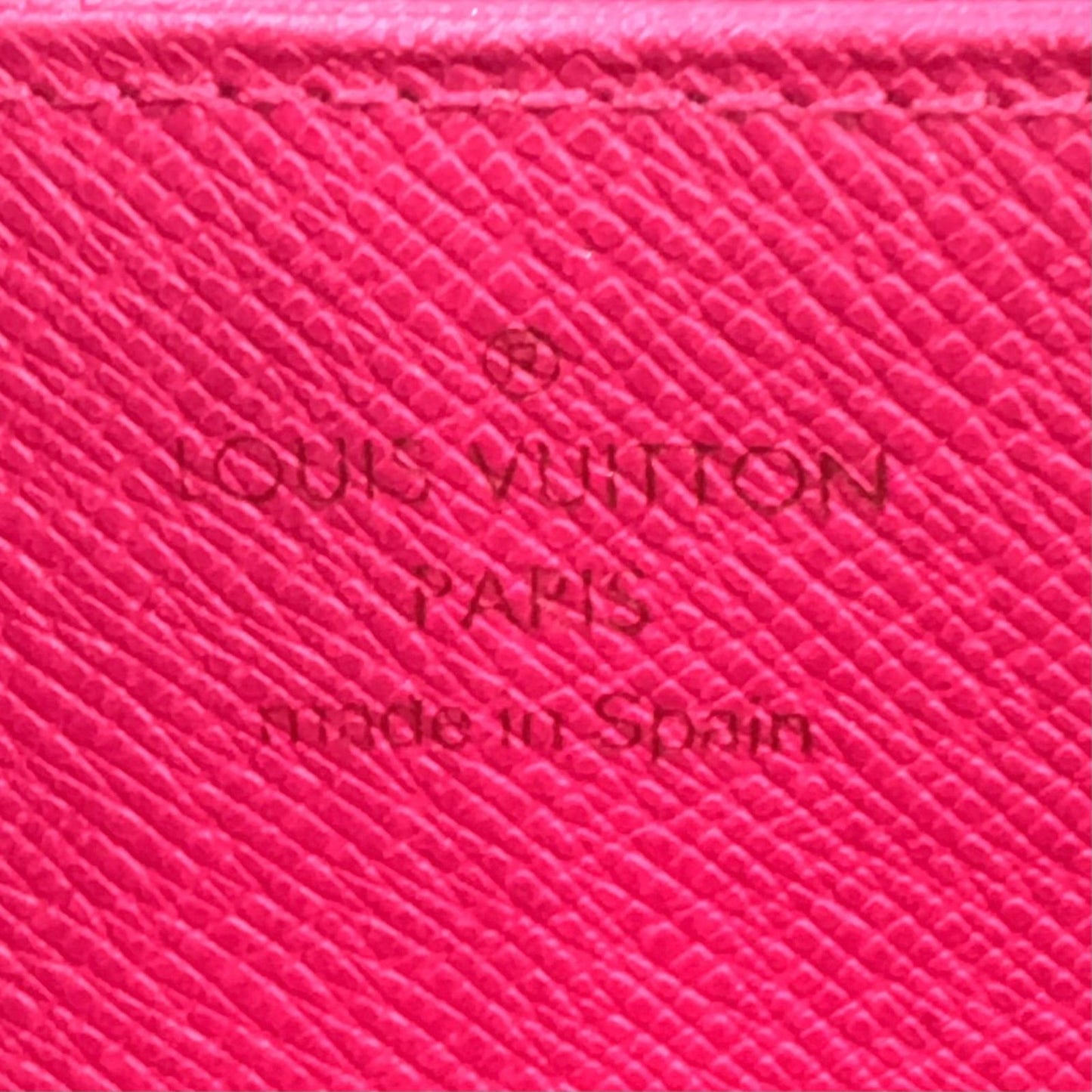Louis Vuitton Zippy Wallet Monogram Multicolor Noir Grenade Black Round Gold — view 5