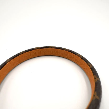 Louis Vuitton Bracelet Alma Monogram Gold Brown — view 3