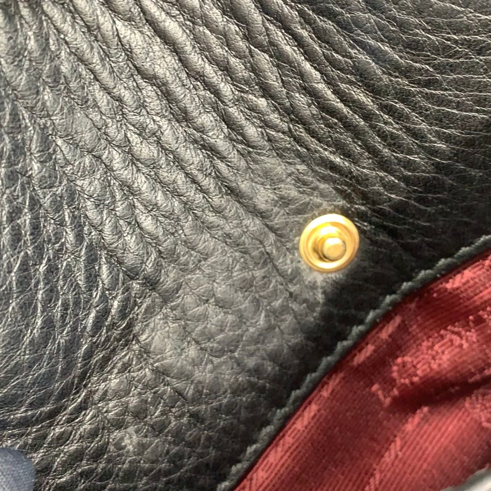 Loewe Heritage Calf Black Tote Gold — view 5