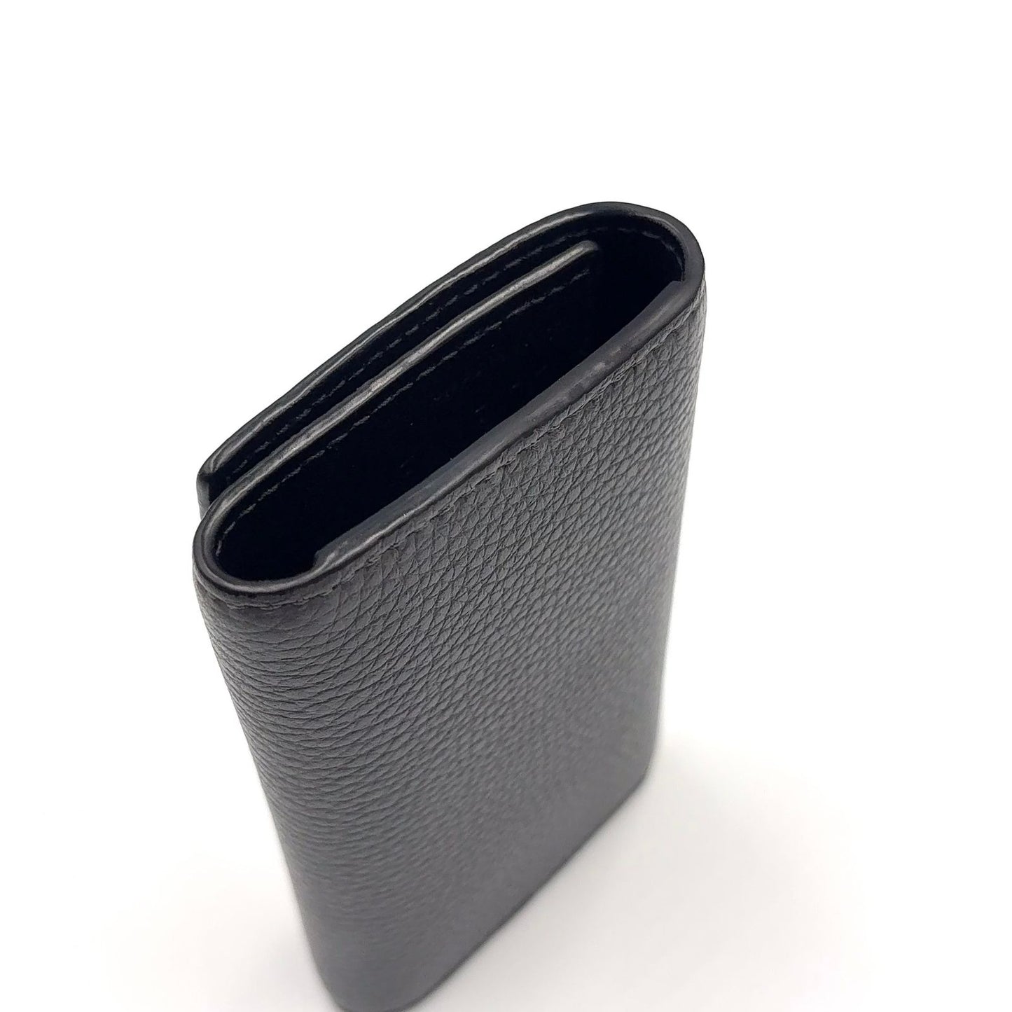 Loewe Anagram 6 Leather Gray Key Case Silver Key Holder — view 7