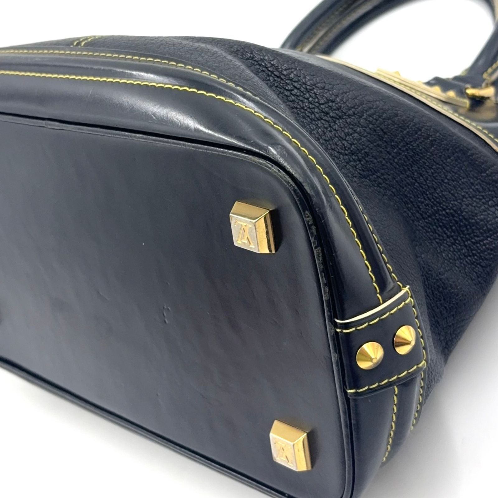 Louis Vuitton Lockit PM Suhali Noir Leather Black Handbag — view 8