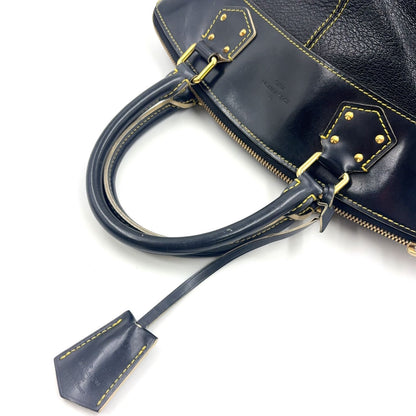 Louis Vuitton Lockit PM Suhali Noir Leather Black Handbag — view 5