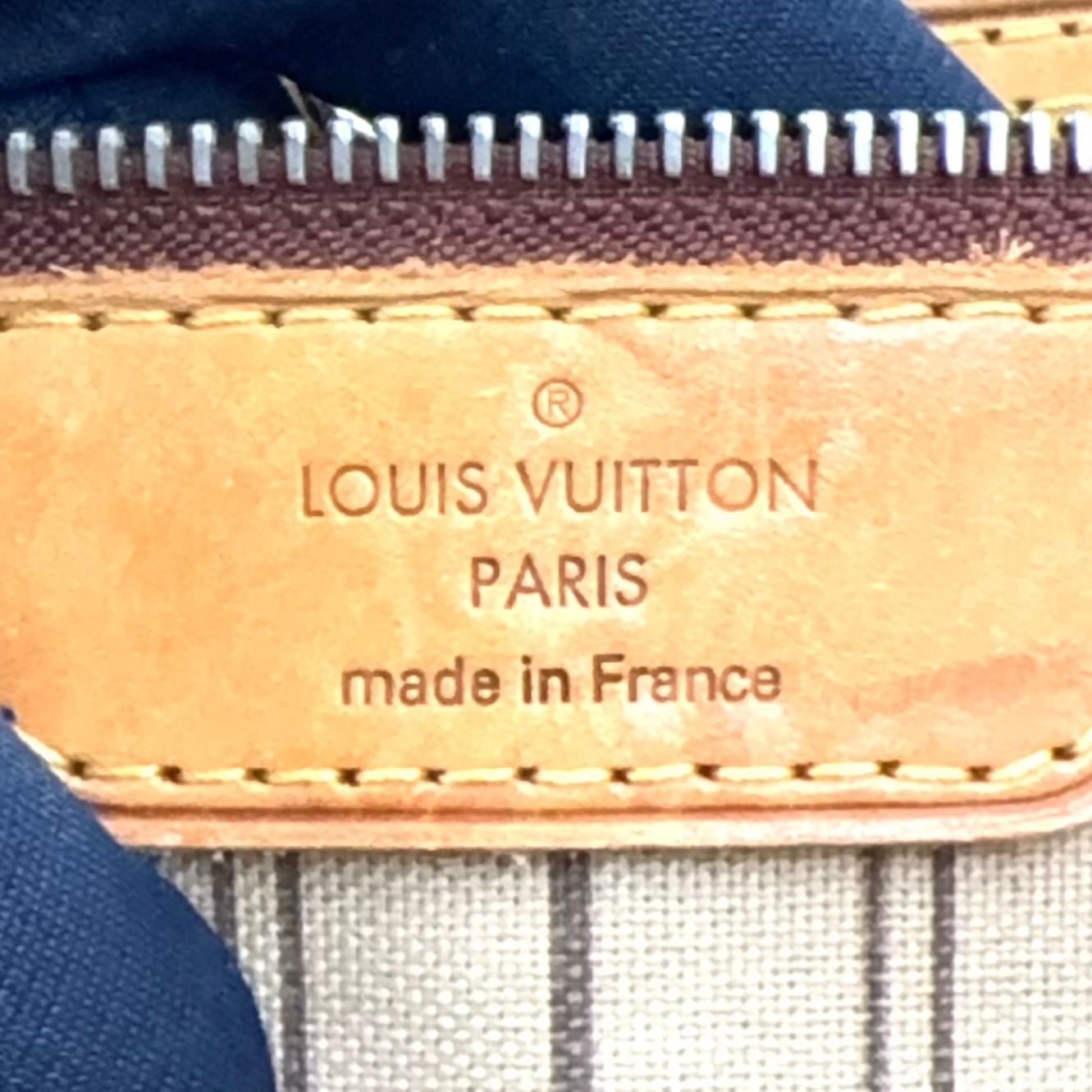 Louis Vuitton Neverfull PM Monogram Leather Brown Tote Gold — view 4