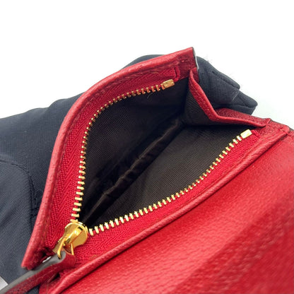 Gucci Ophidia GG Flora Supreme Bifold Leather Multicolor Red Wallet Gold — view 8