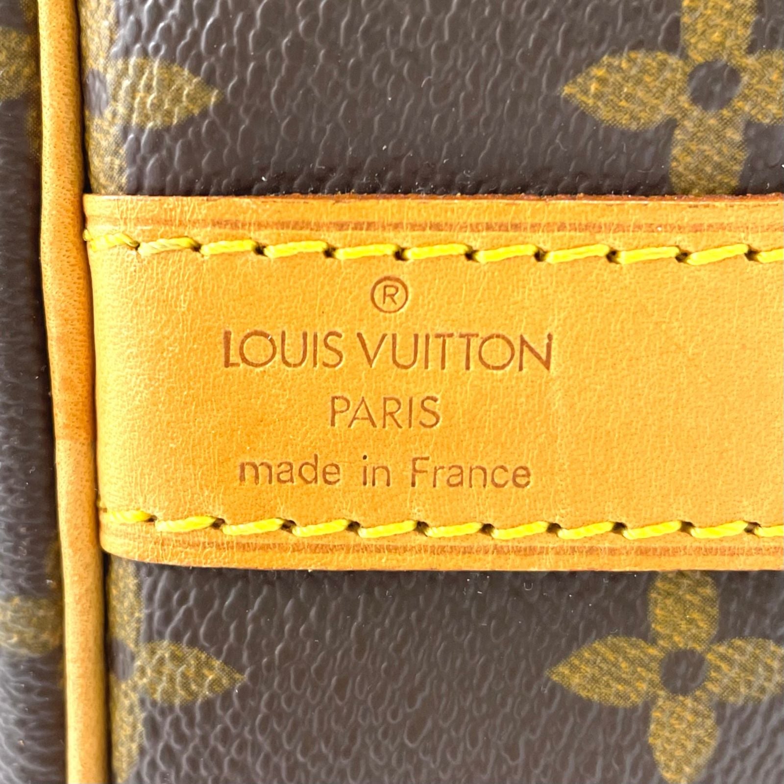 Louis Vuitton Keepall Bandouliere 50 Monogram Leather Brown Boston Bag Gold — view 4
