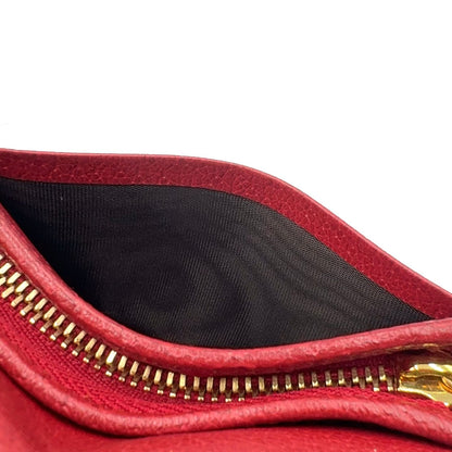 Gucci Ophidia GG Flora Supreme Bifold Leather Multicolor Red Wallet Gold — view 9