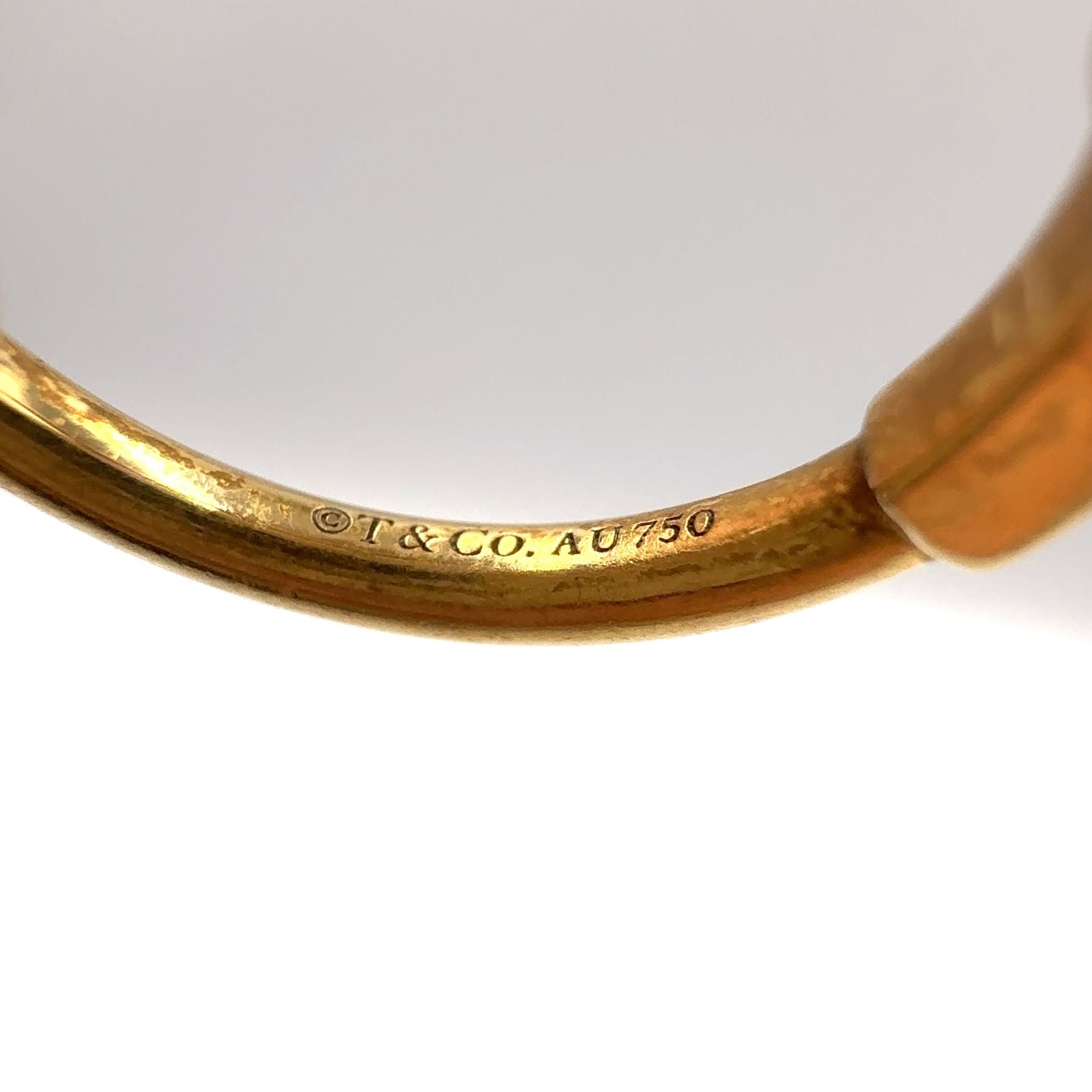 Tiffany & Co T Wire Yellow Gold Ring — view 4