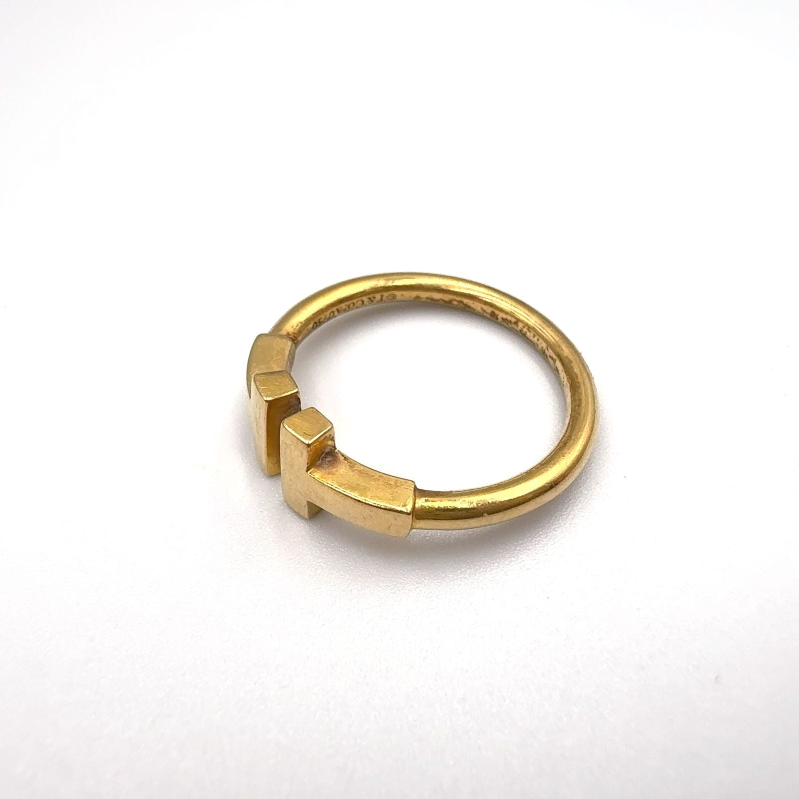 Tiffany & Co T Wire Yellow Gold Ring — view 8