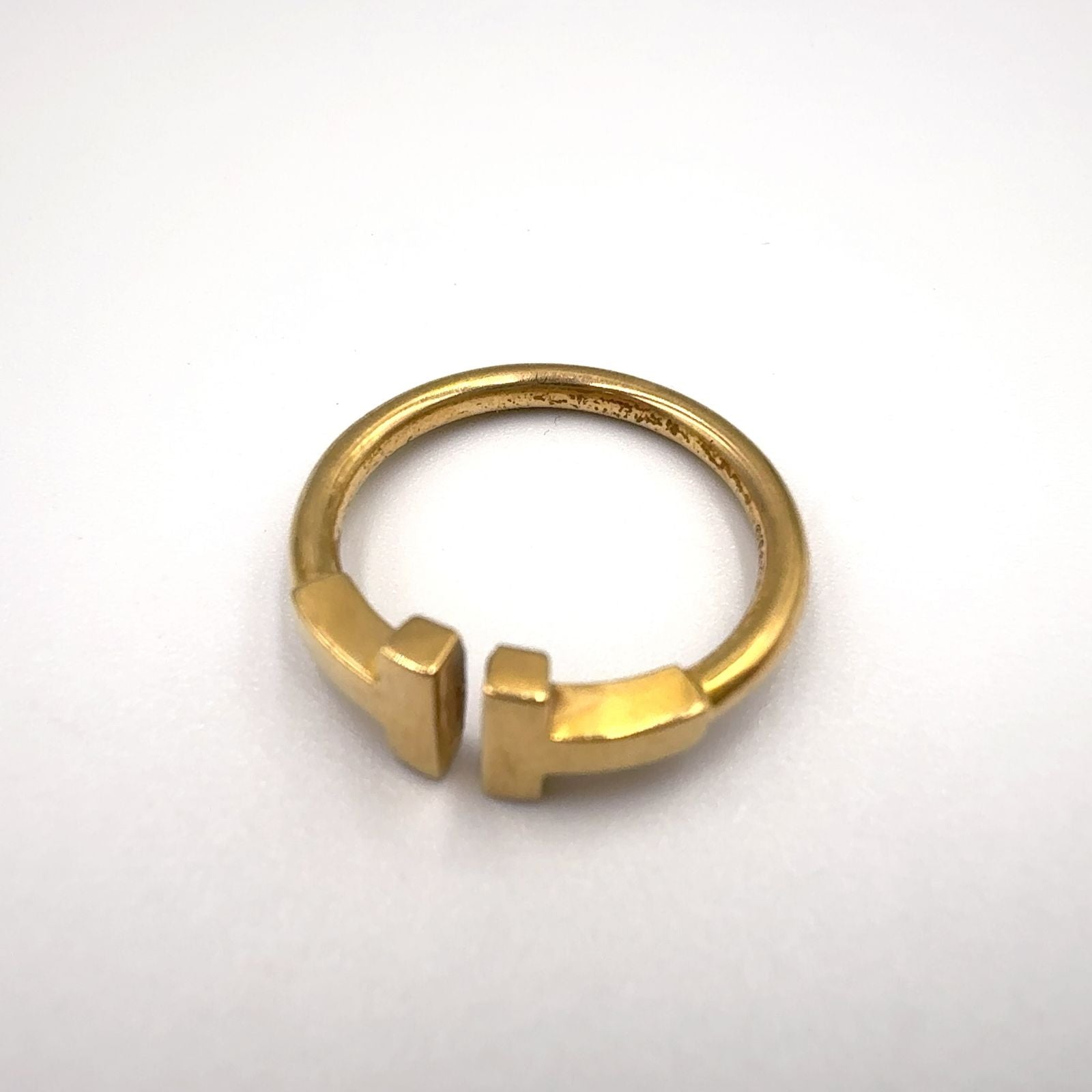 Tiffany & Co T Wire Yellow Gold Ring — view 7