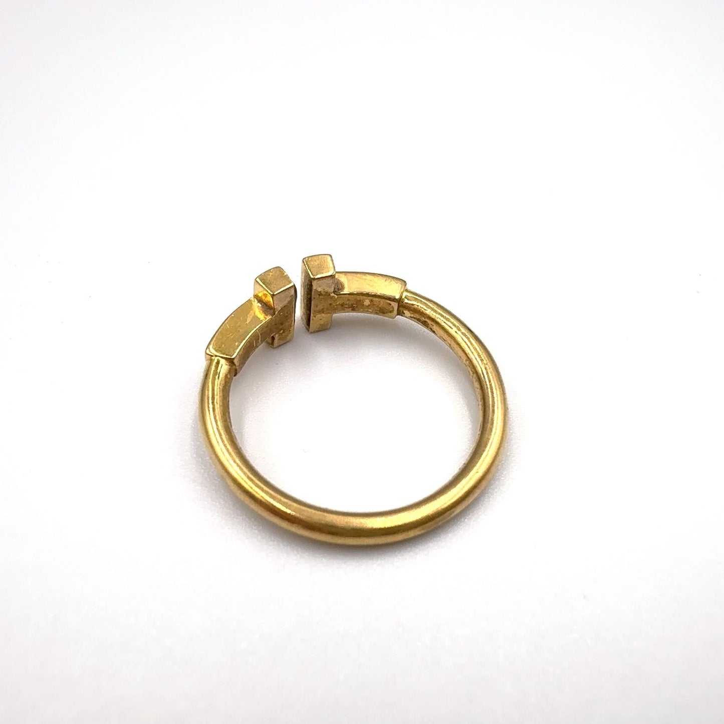 Tiffany & Co T Wire Yellow Gold Ring — view 9