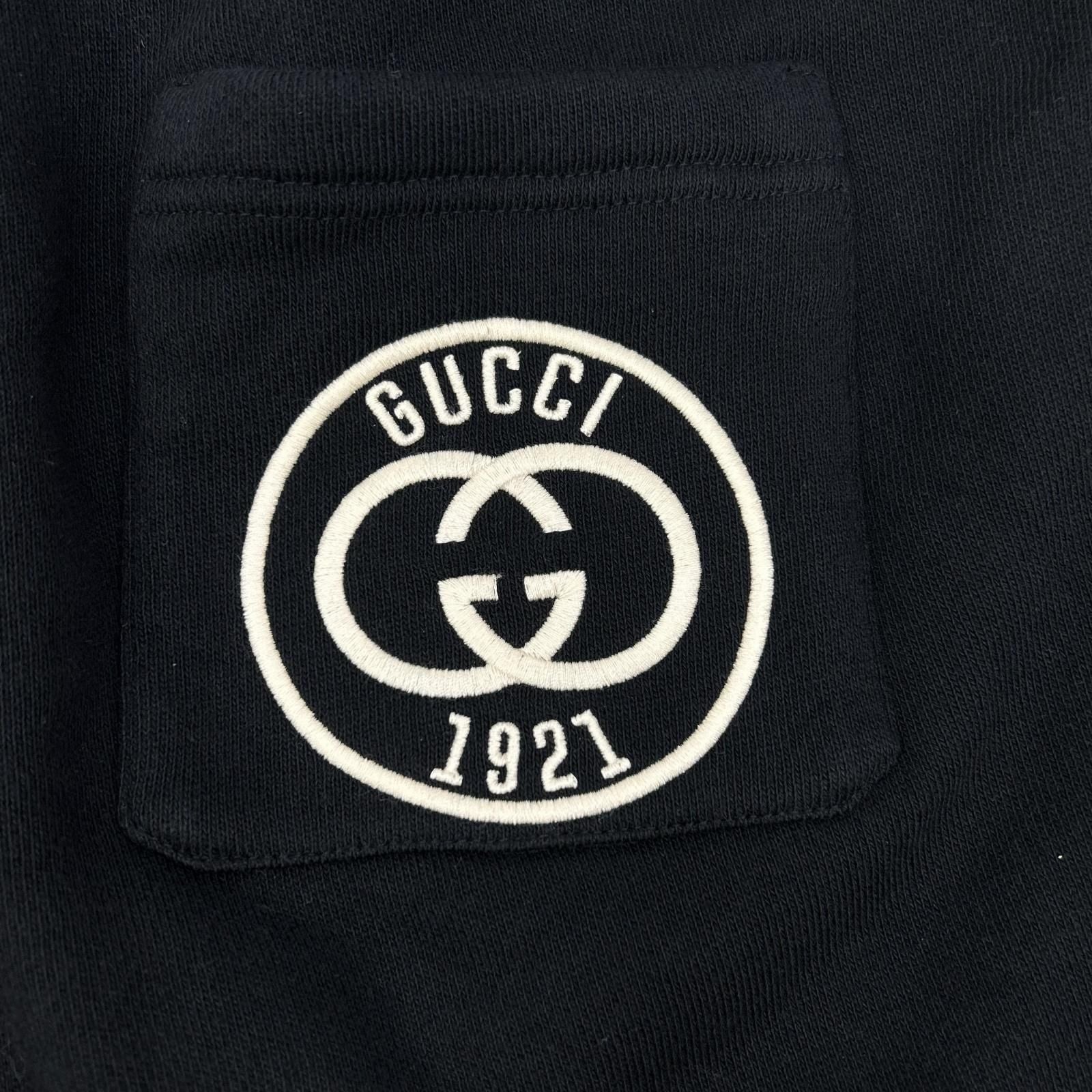 Gucci Black Cotton Jija Ji Sweatshirt Pants XS — view 9