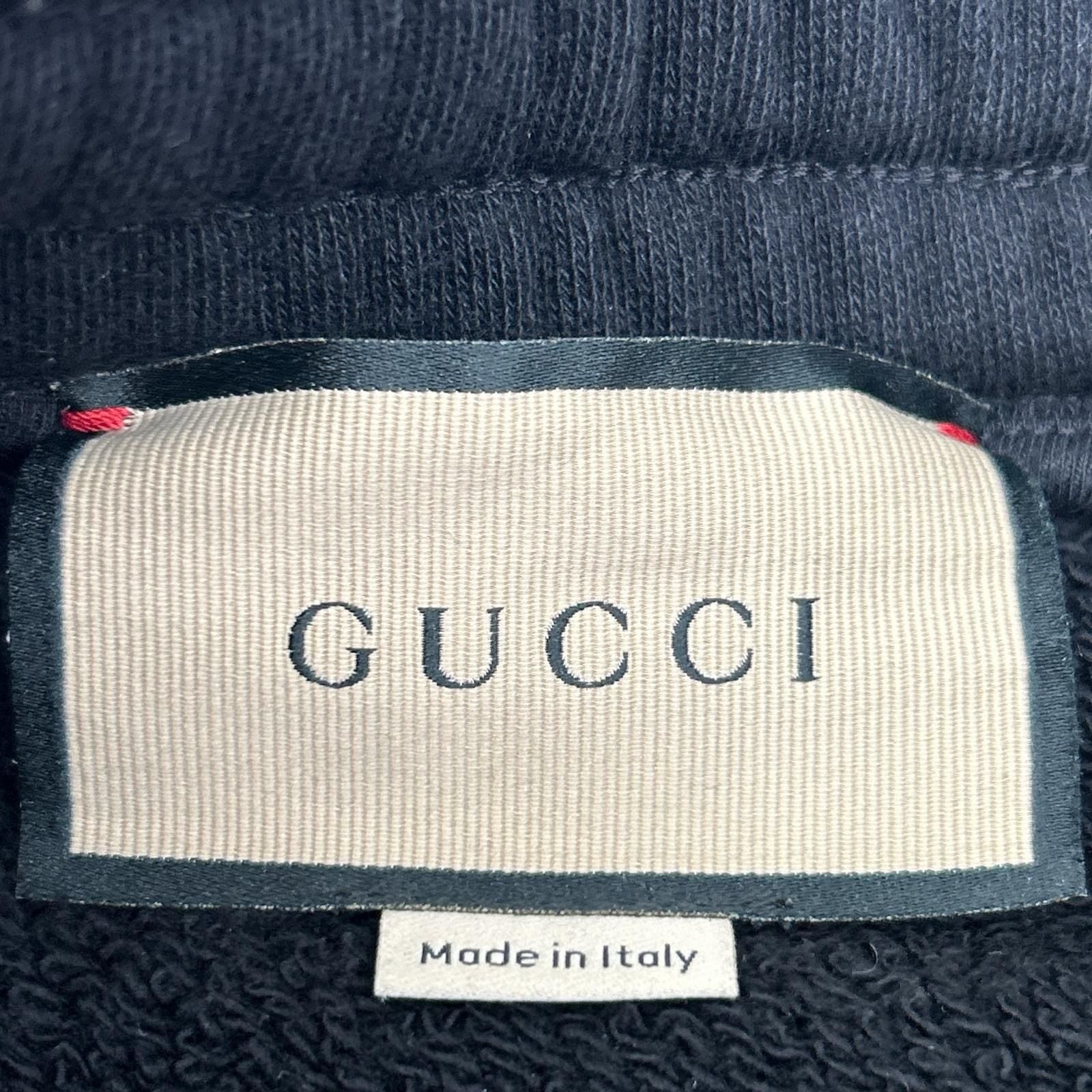 Gucci Black Cotton Jija Ji Sweatshirt Pants XS — view 3