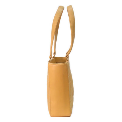Chanel Beige Lambskin Gold Choco Bar Handbag — view 4