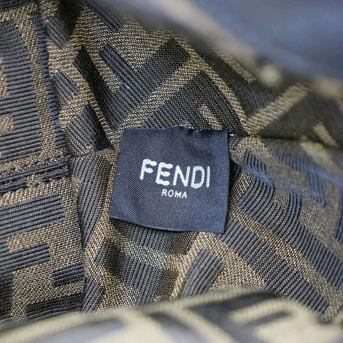 Fendi Spy Small Leather Shoulder Bag Black — view 5