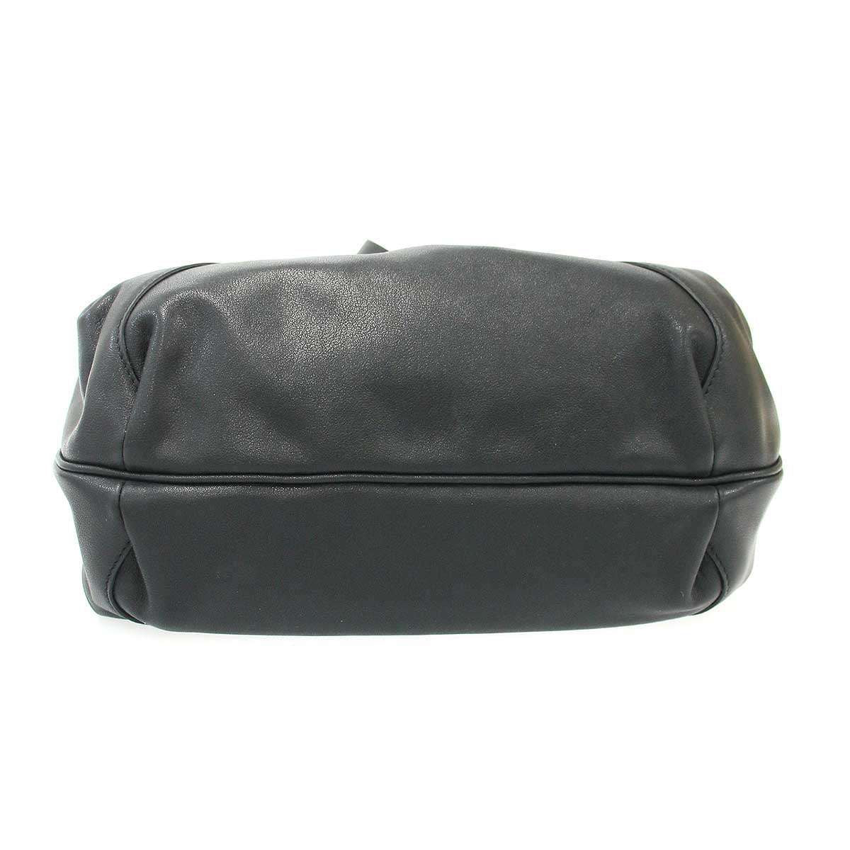Fendi Spy Small Leather Shoulder Bag Black — view 4