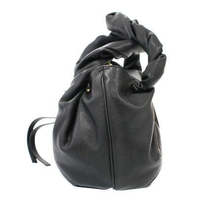 Fendi Spy Small Leather Shoulder Bag Black — view 3