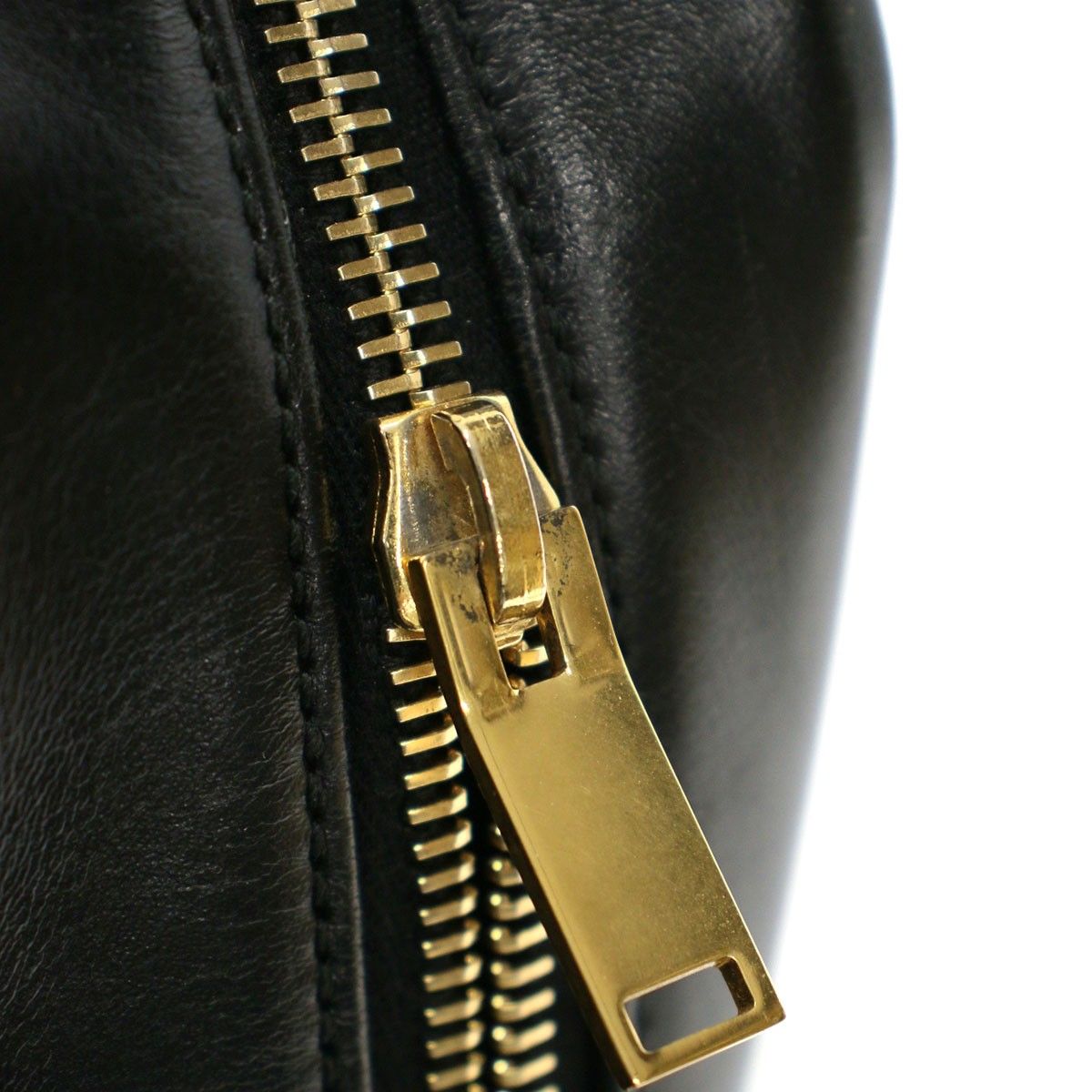Saint Laurent Paris 2-Way Leather Business Bag Black — view 9