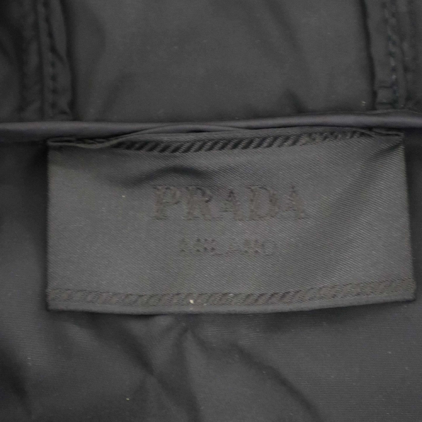 Prada Re-Nylon Anorak Hoodie Black — view 3
