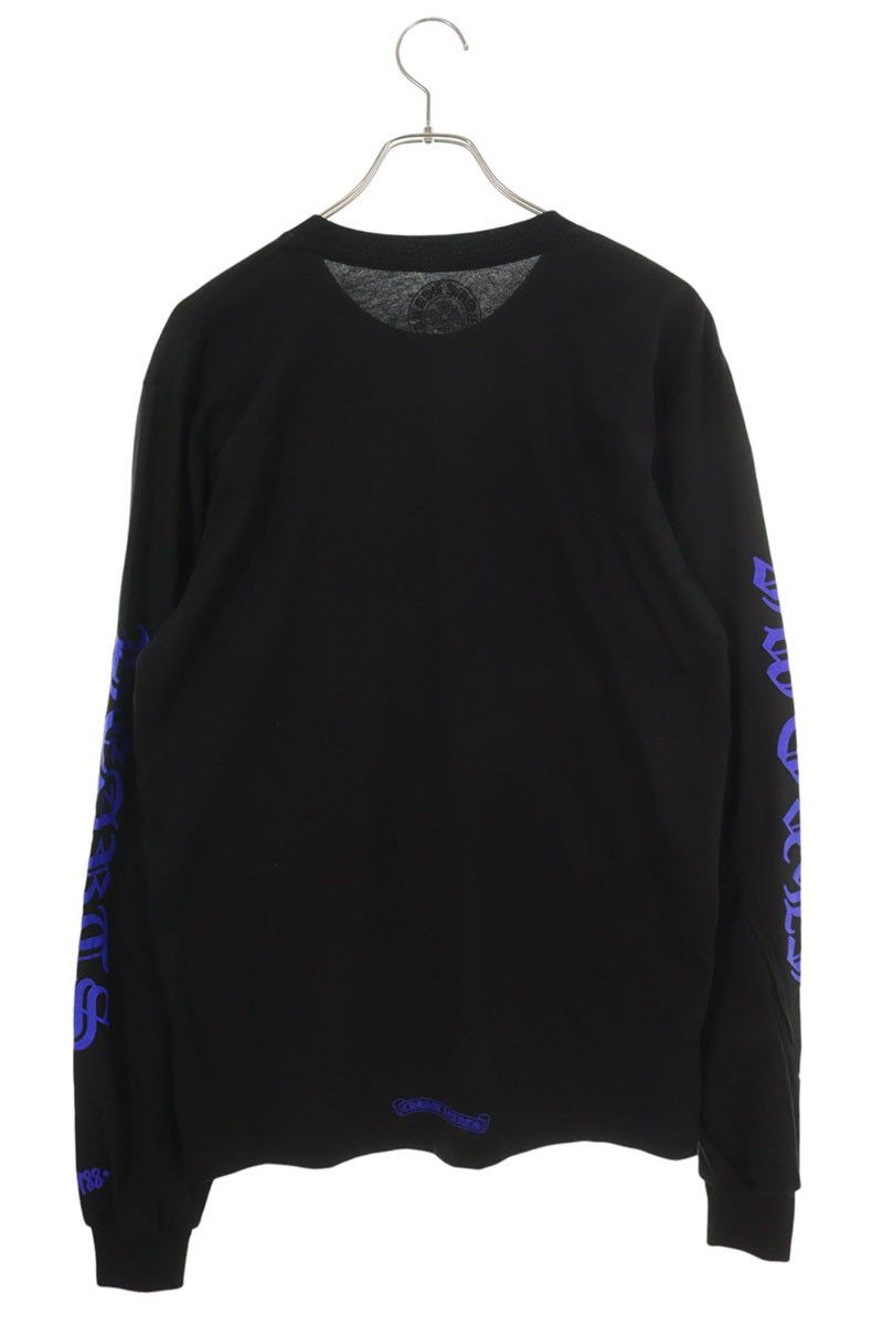 Chrome Hearts CH L S 1 Neck Logo Print Long Sleeve Top — view 2