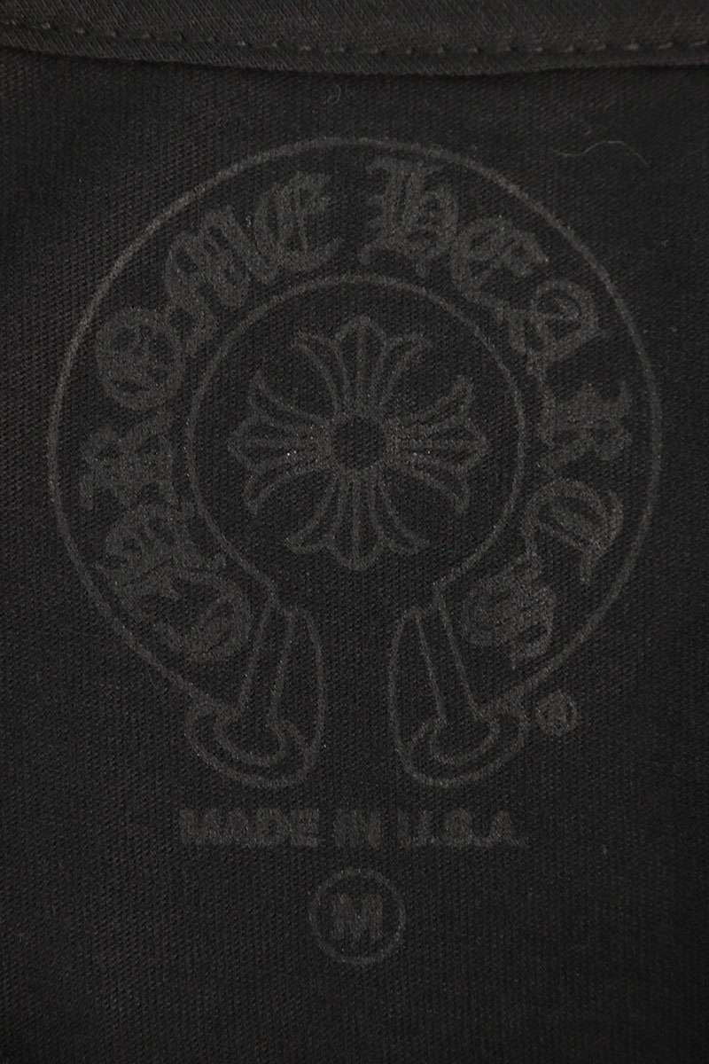 Chrome Hearts CH L S 1 Neck Logo Print Long Sleeve Top — view 3