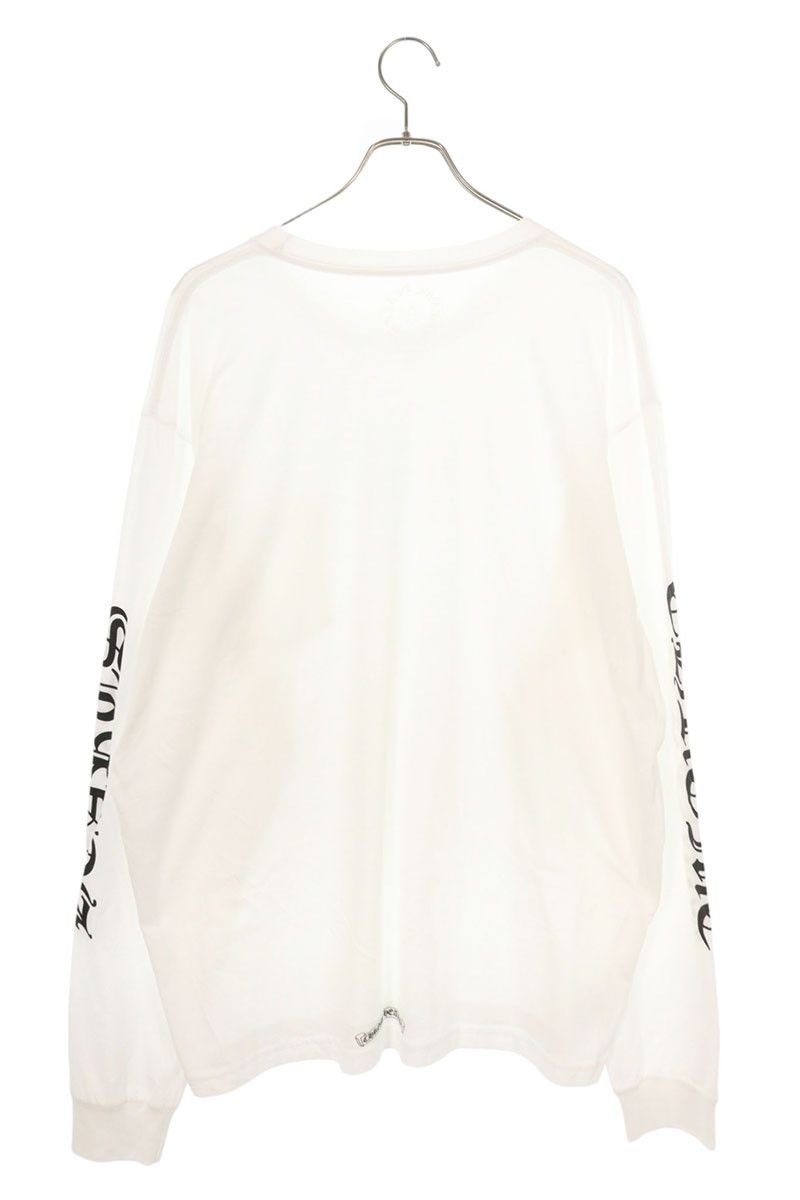 Chrome Hearts CH L S 1 Neck Logo Print Long Sleeve Top XXL — view 2