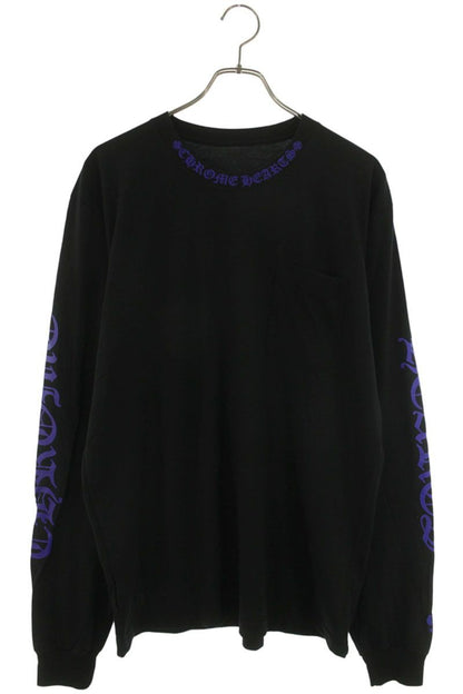 Chrome Hearts CH L S 1 Neck Logo Print Long Sleeve Top XL