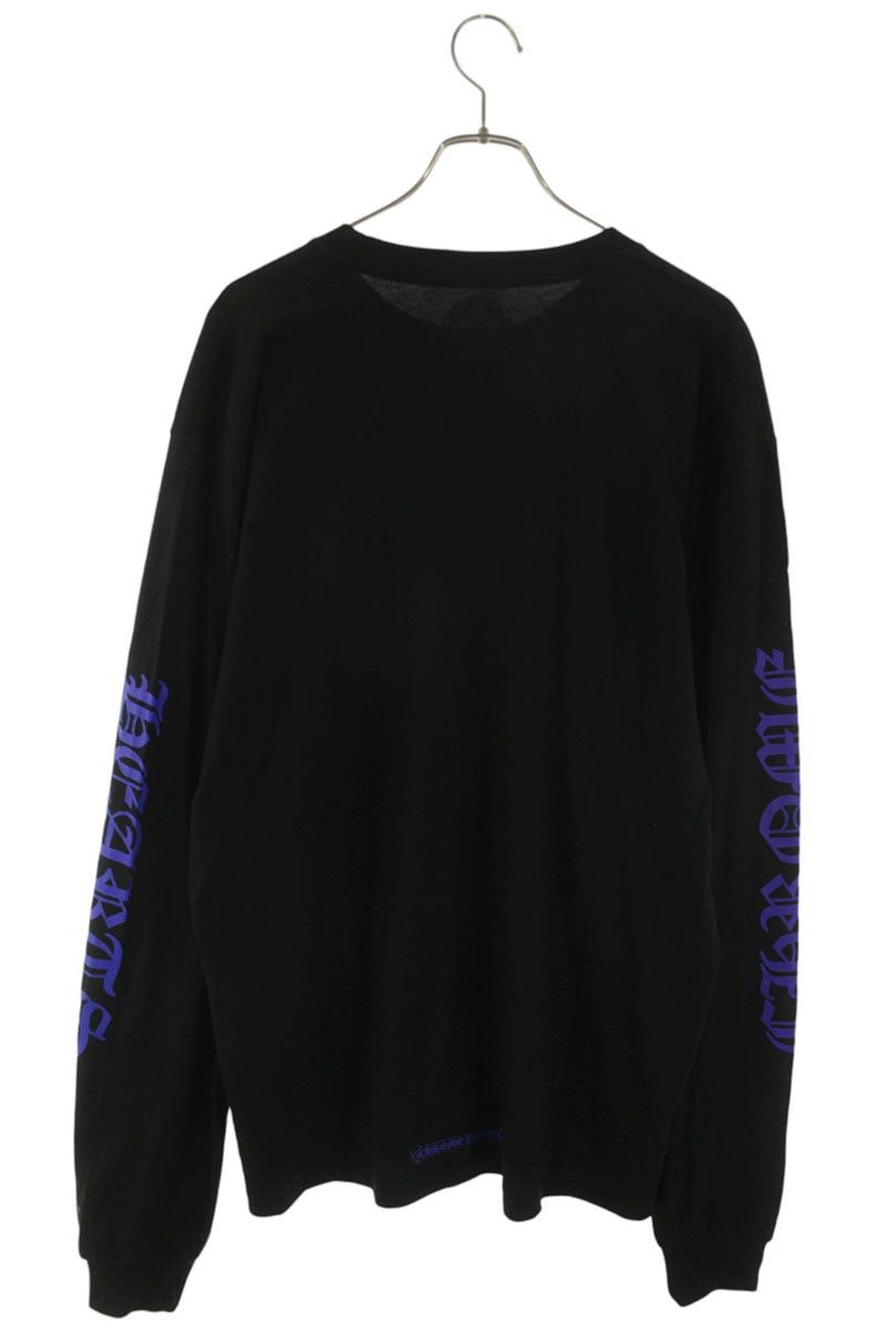 Chrome Hearts CH L S 1 Neck Logo Print Long Sleeve Top XL — view 2