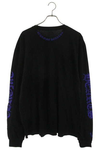 Chrome Hearts CH L S 1 Neck Logo Print Long Sleeve Top XL