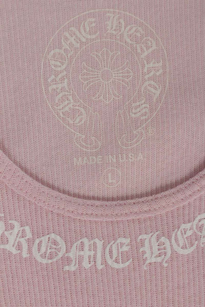 Chrome Hearts Rib Tank Neck Logo Print Top — view 3