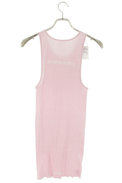 Chrome Hearts Rib Tank Neck Logo Print Top — view 2