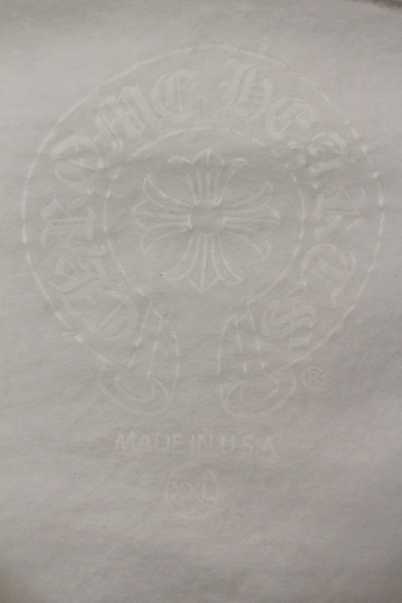 Chrome Hearts Sweatshirt HD Plvr Sleeve Logo Print Hoodie XXL — view 3