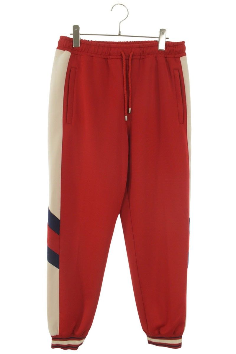 Gucci Logo Side Line Track Long Pants XS