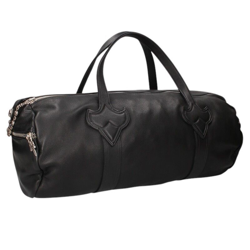 Chrome Hearts Duffle Gym BS Fluer BS Patch Decoration Dagger Zip Handbag — view 2