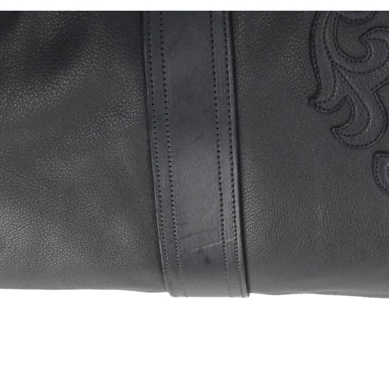 Chrome Hearts Duffle Gym BS Fluer BS Patch Decoration Dagger Zip Handbag — view 5