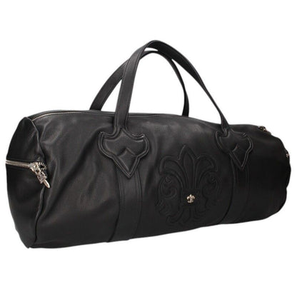 Chrome Hearts Duffle Gym BS Fluer BS Patch Decoration Dagger Zip Handbag