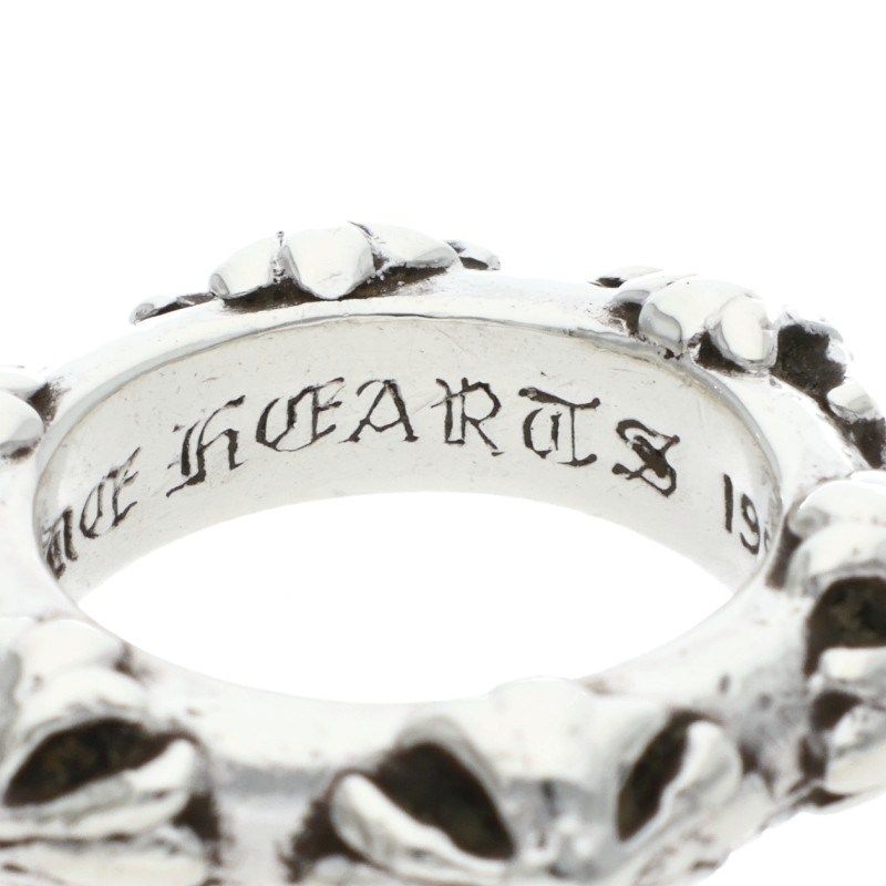 Chrome Hearts Cross Band Silver Ring — view 4