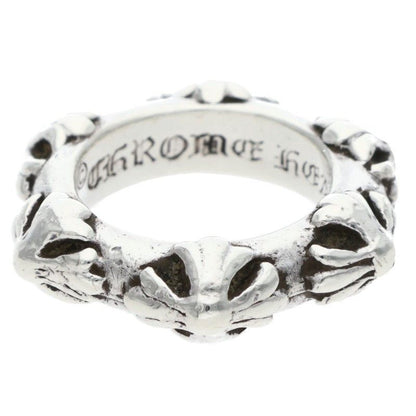 Chrome Hearts Cross Band Silver Ring