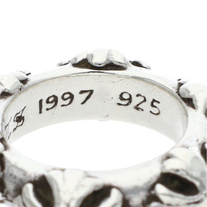 Chrome Hearts Cross Band Silver Ring — view 5