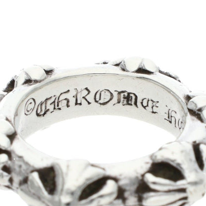 Chrome Hearts Cross Band Silver Ring — view 3