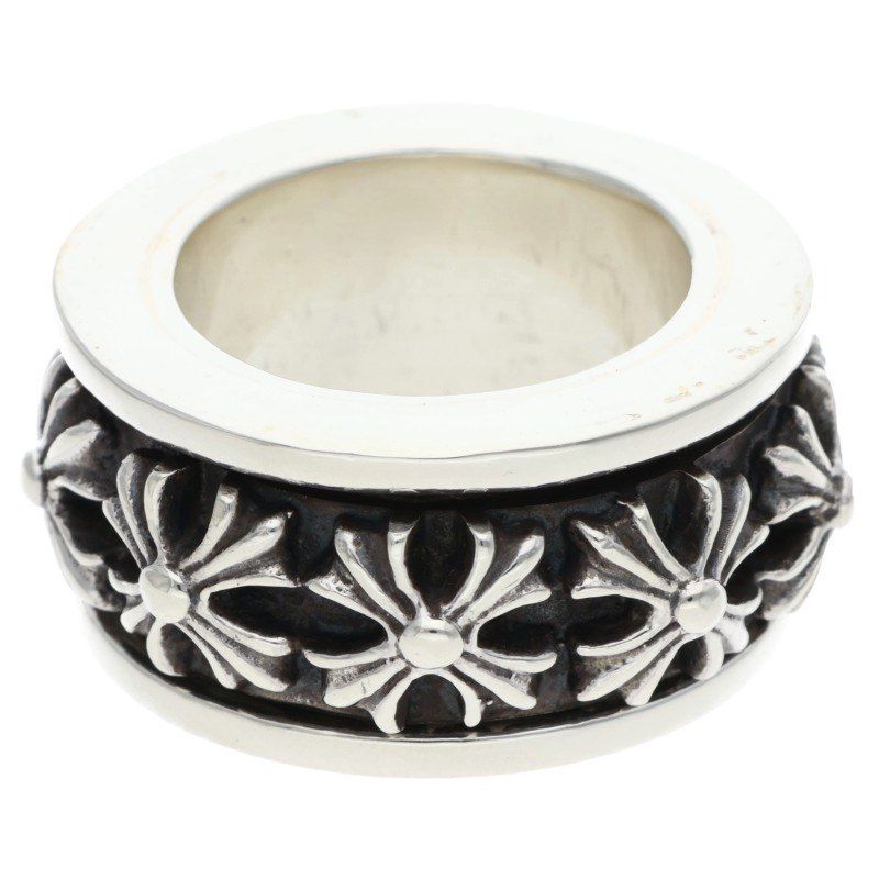 Chrome Hearts Ring Spinner CH Silver