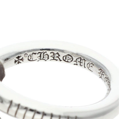 Chrome Hearts Nail Crsball Cross Ball Silver Ring — view 3