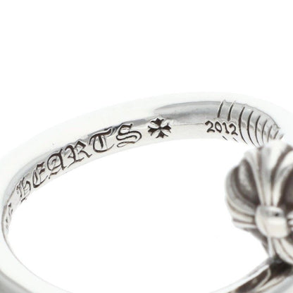 Chrome Hearts Nail Crsball Cross Ball Silver Ring — view 4