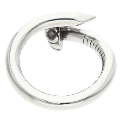 Chrome Hearts Nail Crsball Cross Ball Silver Ring — view 2