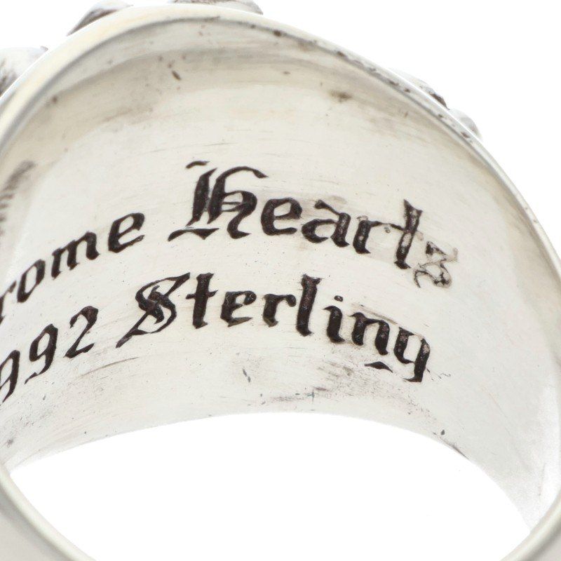 Chrome Hearts Keeper Silver Ring — view 4
