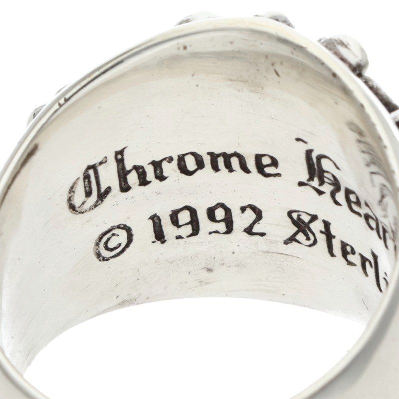 Chrome Hearts Keeper Silver Ring — view 3