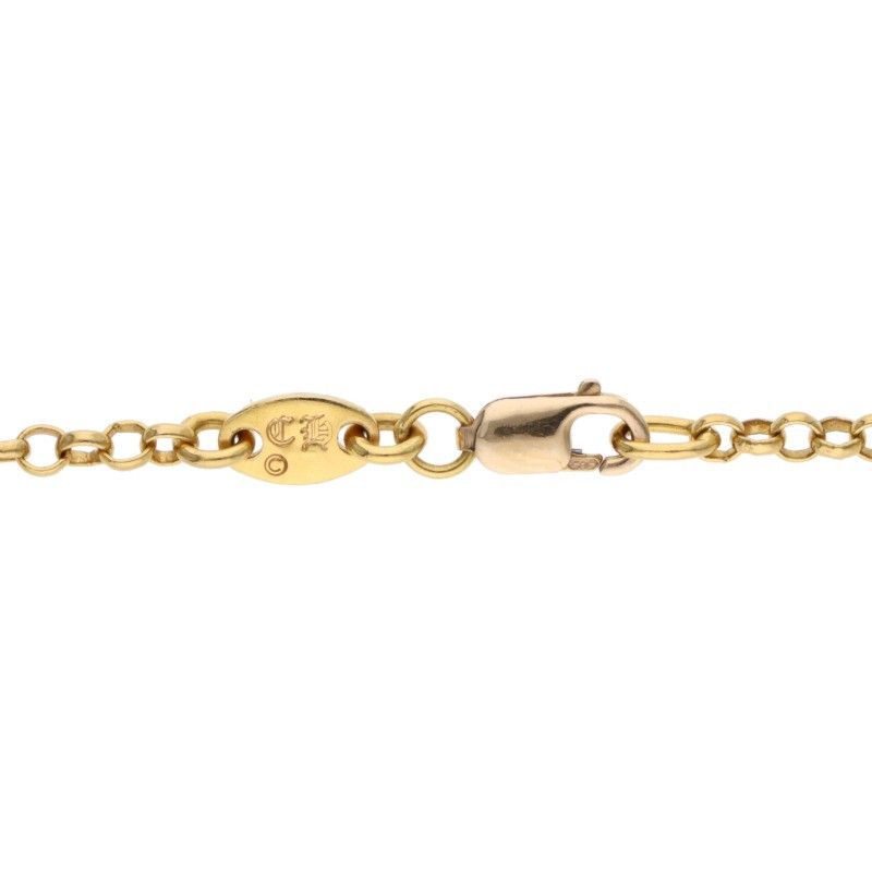 Chrome Hearts 22k Neckchain Roll Chain Gold Necklace — view 3