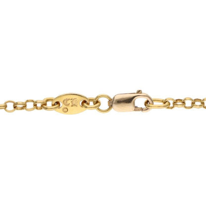 Chrome Hearts 22k Neckchain Roll Chain Gold Necklace — view 3
